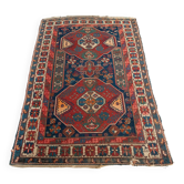 Antique Caucasian Tribal Rug - Handwoven