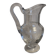 Crystal water jug by Saint-Louis signed – antique engraved service