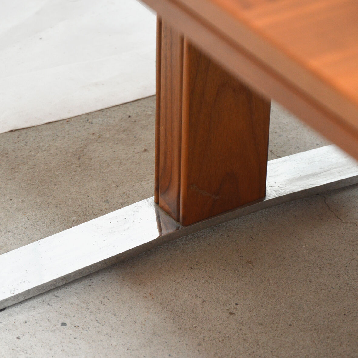 Flexible modernist coffee table, 1960