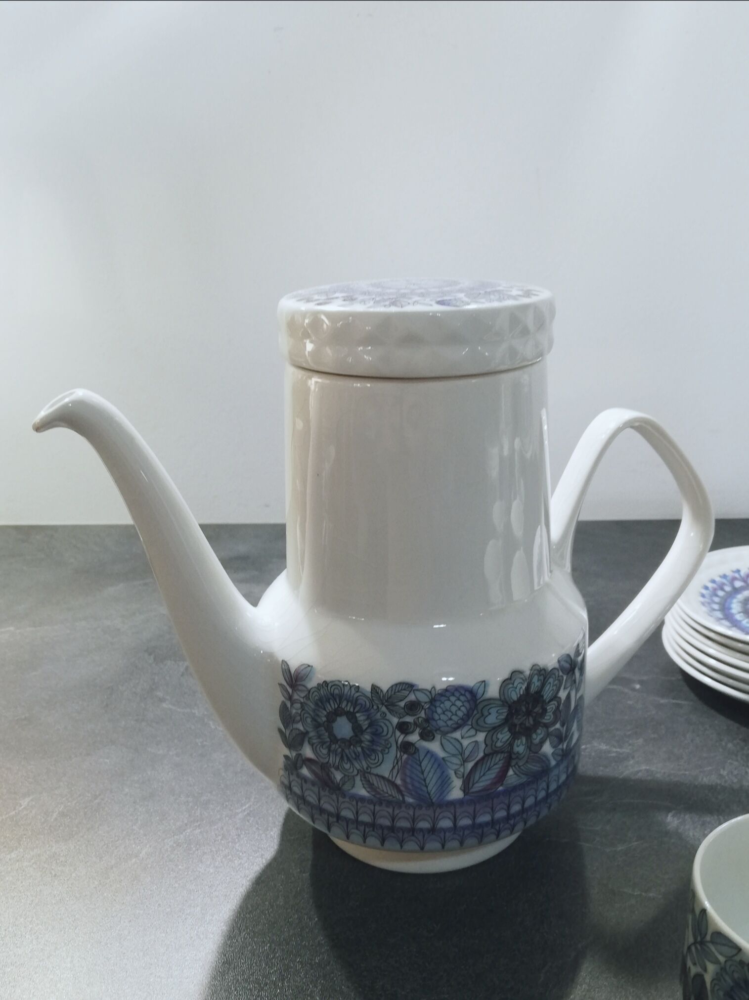 Service à café en porcelaine espagnole pontesa
