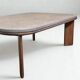 Brutalist slate coffee table