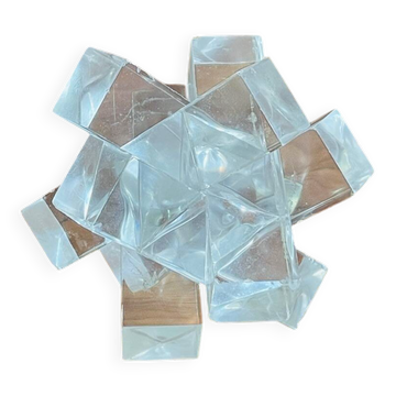 Vintage Chinese Plexiglas Puzzle, Circa 1970s