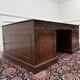 Large Antique English Desk Partnerdesk