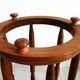 wooden umbrella stand, openwork wooden umbrella rest, wooden walking stick holder.
