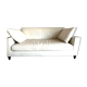 Canapé en cuir blanc creme Ligne Roset
