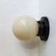 Original 1930s Functionalist Bakelite Lamp – Ceiling or Wall Light