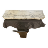 Console murale en marbre