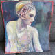 Portrait of a woman signed Patrice Landauer