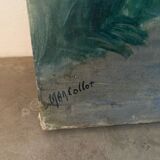 Paris school landscape signed