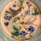 8 dessert plates in late 19th century dabbling