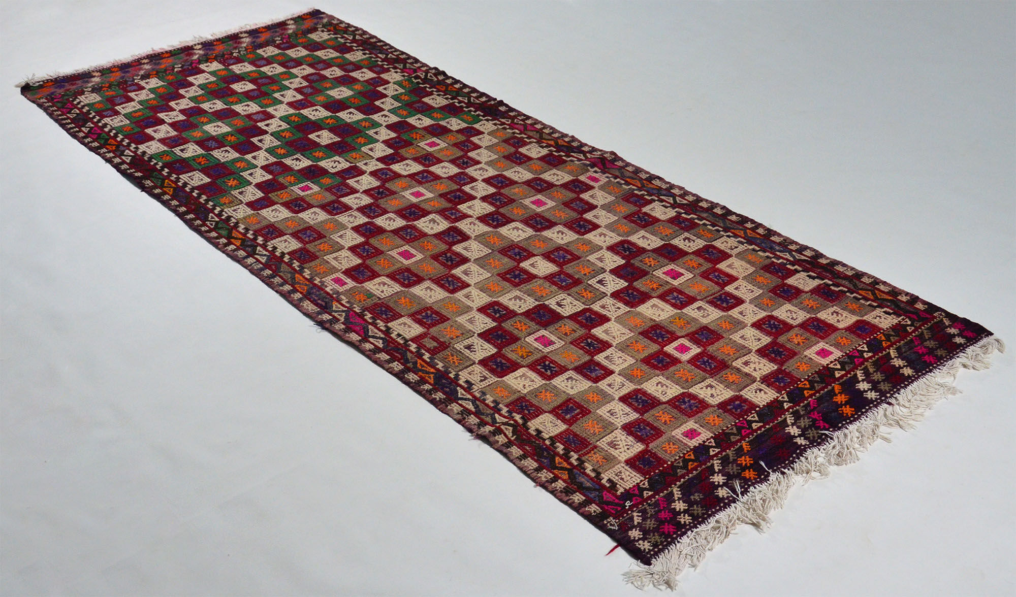 Anatolian handmade kilim rug