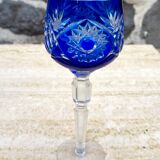 Set of 5 crystal wine glasses from Poland