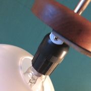Suspension en opaline de Bent Karlby, Danemark, 1950
