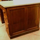 Flat office of administration in 20th century solid oak