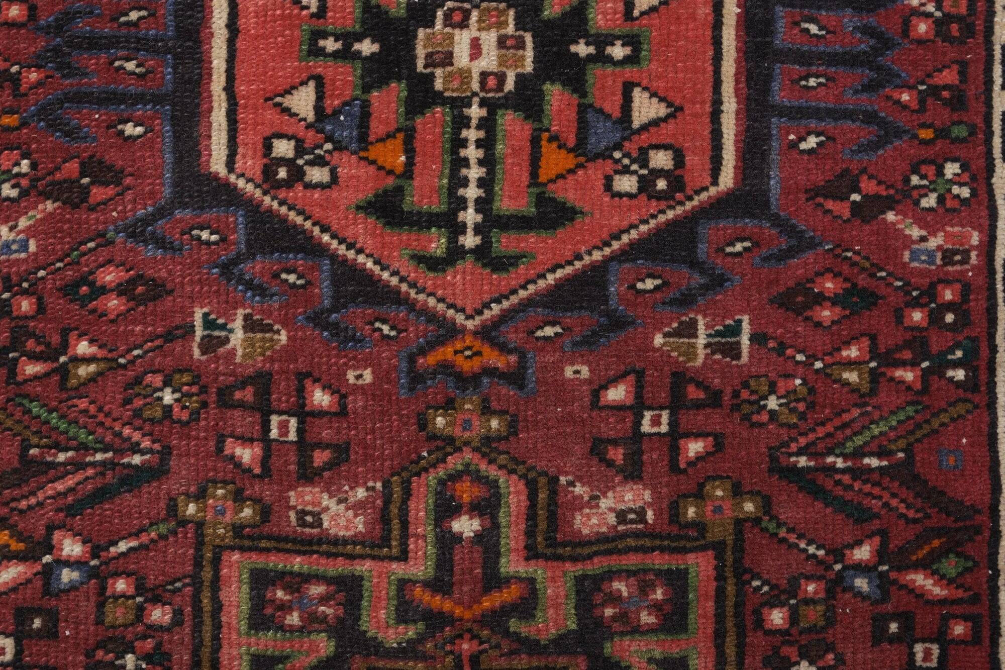 Tapis de couloir turc vintage