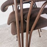 Mid-century modern dining armchairs - 70s niko kralj stol kamnik - set of 4