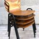 Lot de 4 chaises Fourmi Eromes 60s vintage