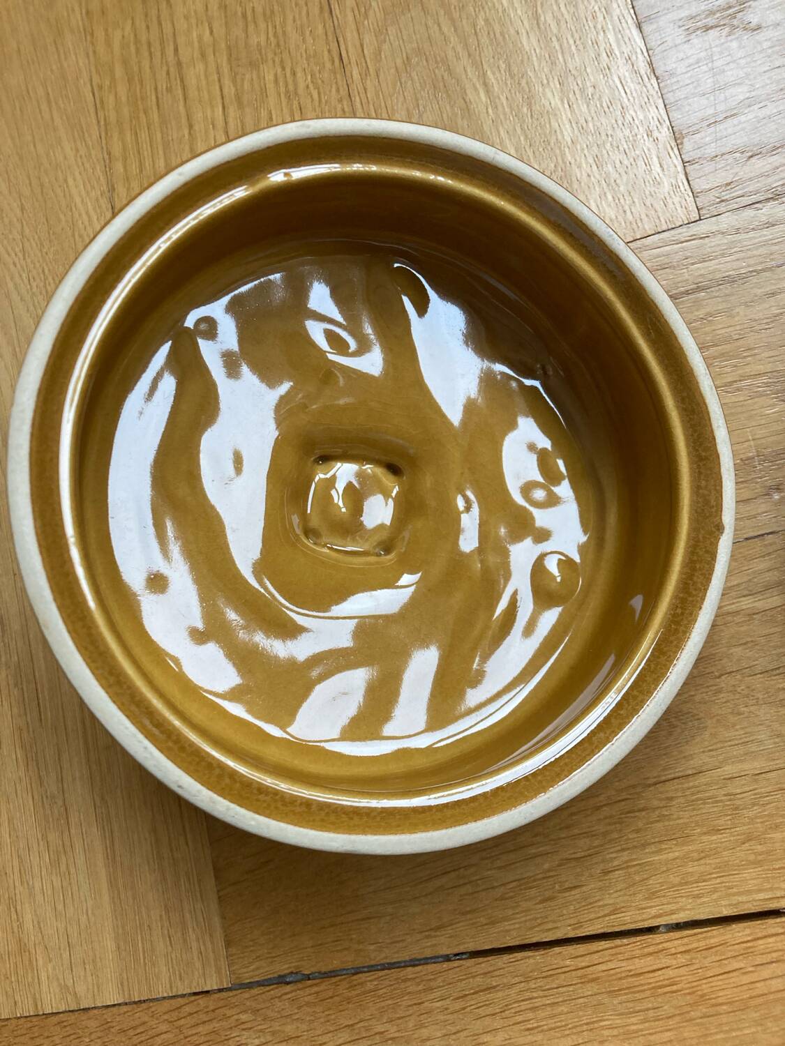 Ceramic butter dish from Beauce by Jean Cartier