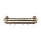 Wall coat rack Hollywood Regency style 1960s