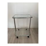 Vintage trolley on wheels