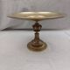 Ancienne coupe centre de table sur piédouche en bronze tbe