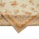 Handmade European Vintage Aubusson Kilim 263 cm x 353 cm