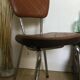 Vintage chrome and skai chairs