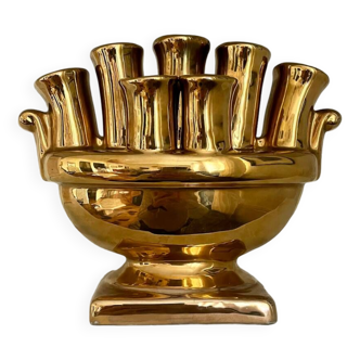 Italian ceramic flower vase