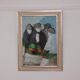 Original mid-century Swedish oil on panel – abstract by Stig Wernheden – vintage & framed – 74 × 54.5 cm (29.1" × 21.5")