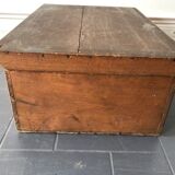 Old wooden box