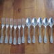 12 christofle entremet in silver metal