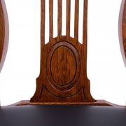 Large extendable table with eight chairs, late 19th century, France. After renovation.