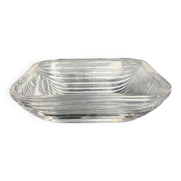 Table art, 20th-century crystal fruit bowl.