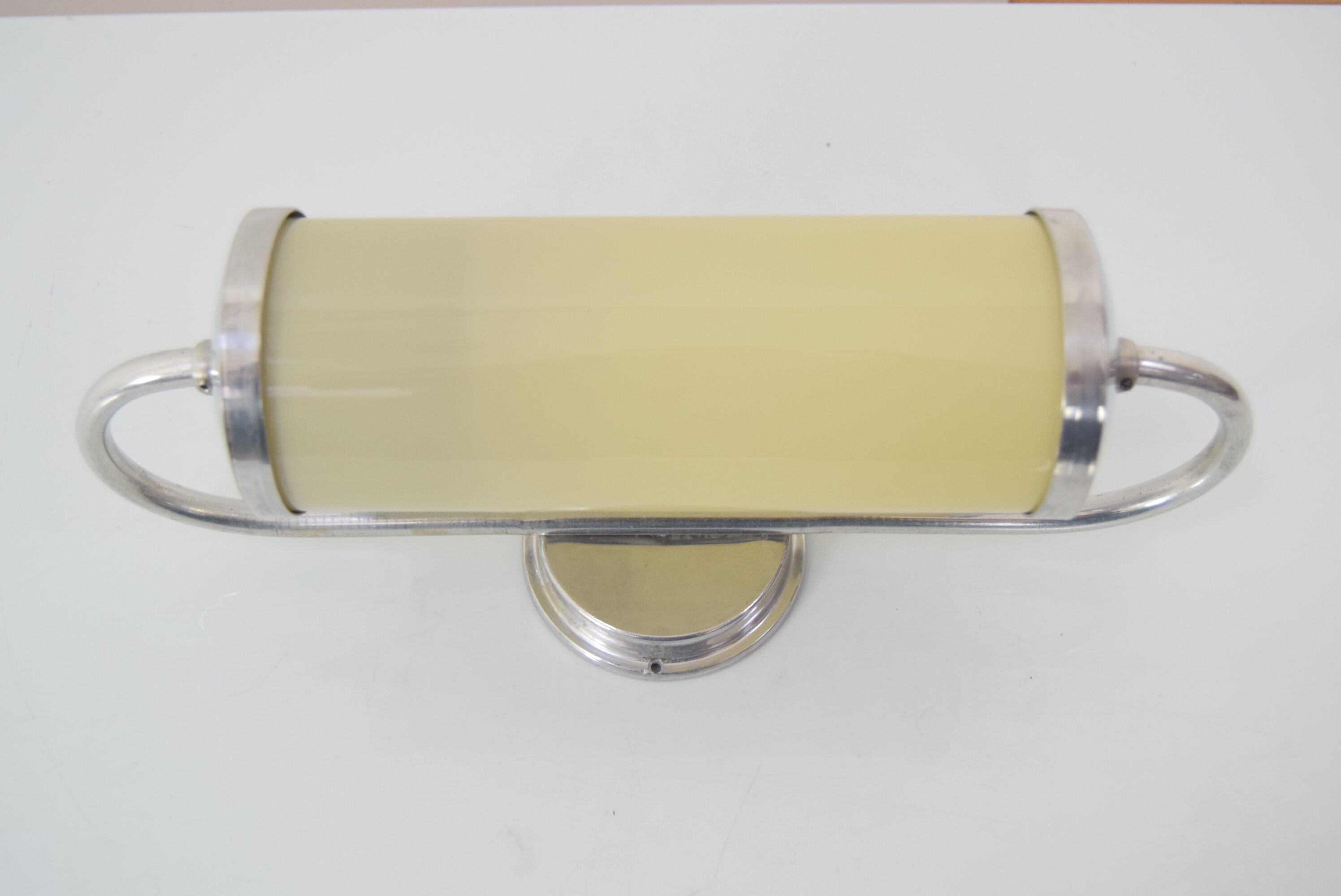 Art deco tubular wall lamp,1930's.