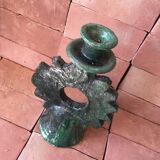 Tamegroute pottery candle holder