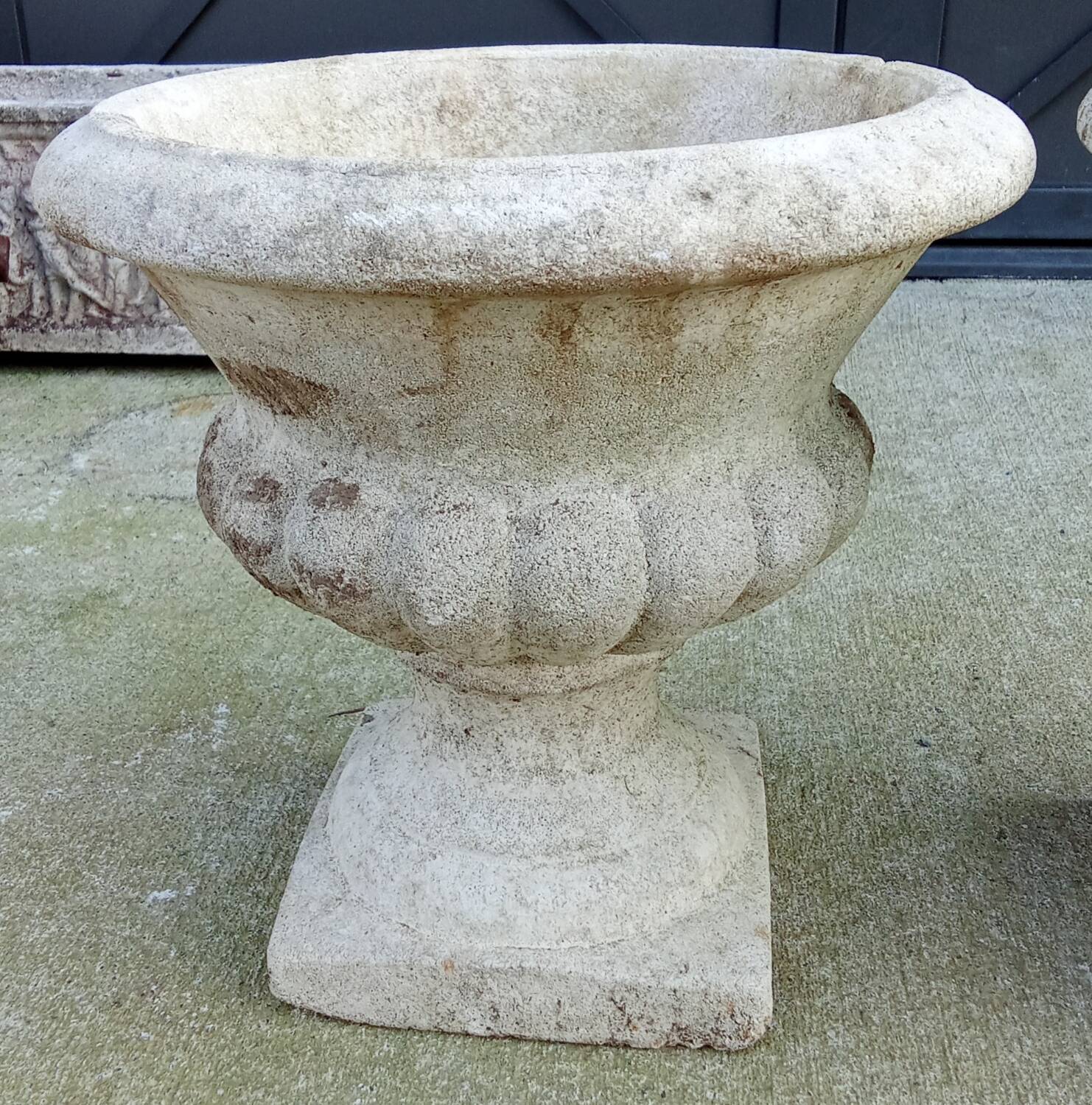 Pair of old Medici stone