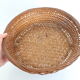 Wicker basket, fruit cut