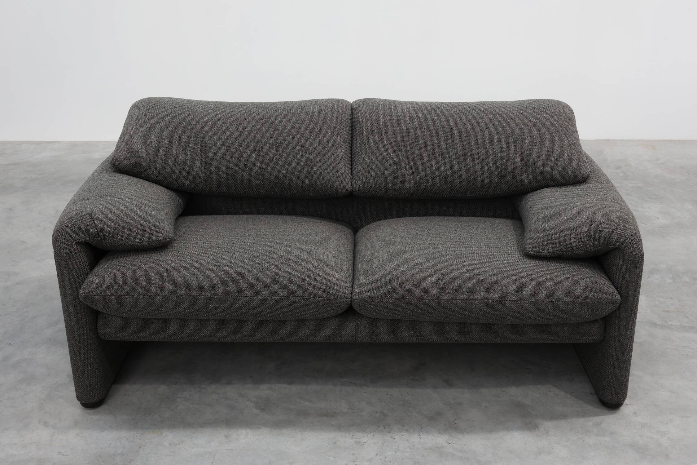 Cassina Two‑Seat Sofa by Vico Magistretti, Italy, 1990