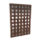Original wooden mirror with braces