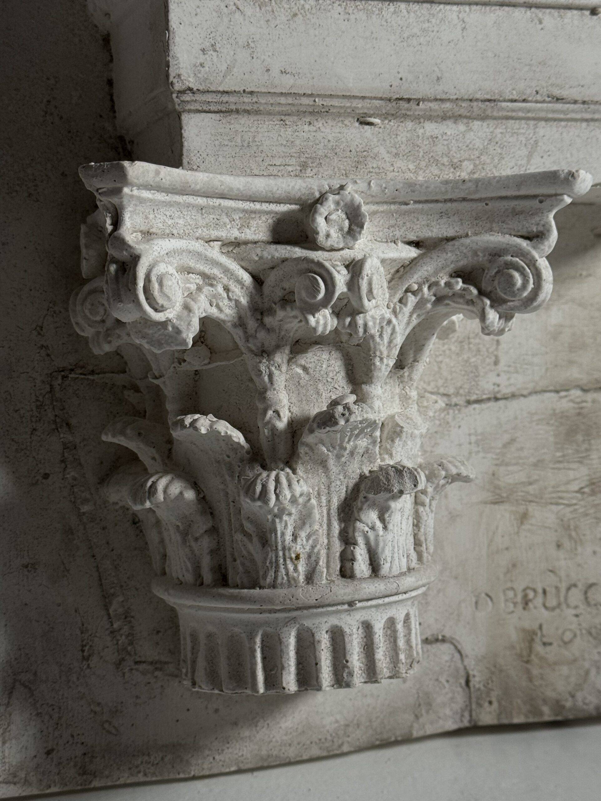 Ensemble de 4 ordres architecturaux décoration murale