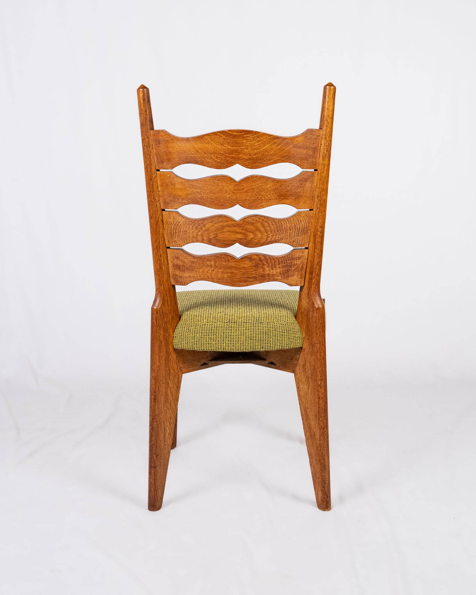 Pair of chairs by Guillerme and Chambron for Your House, France, 1950s