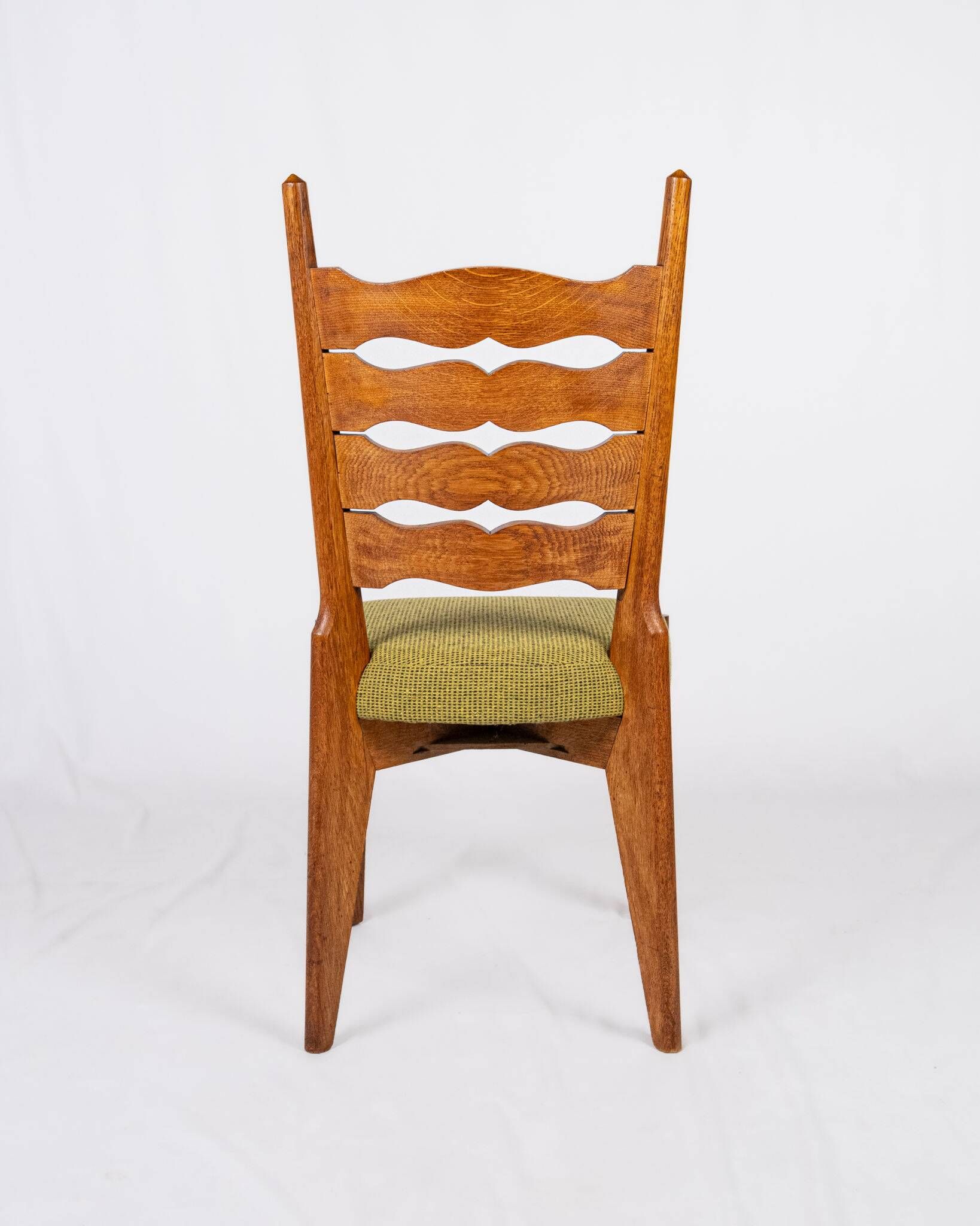 Pair of chairs by Guillerme and Chambron for Your House, France, 1950s