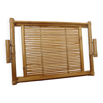 Bamboo tray 60s 70s
