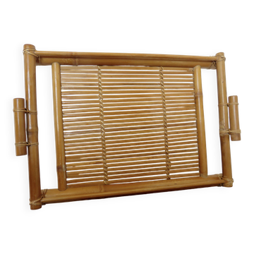 Bamboo tray 60s 70s