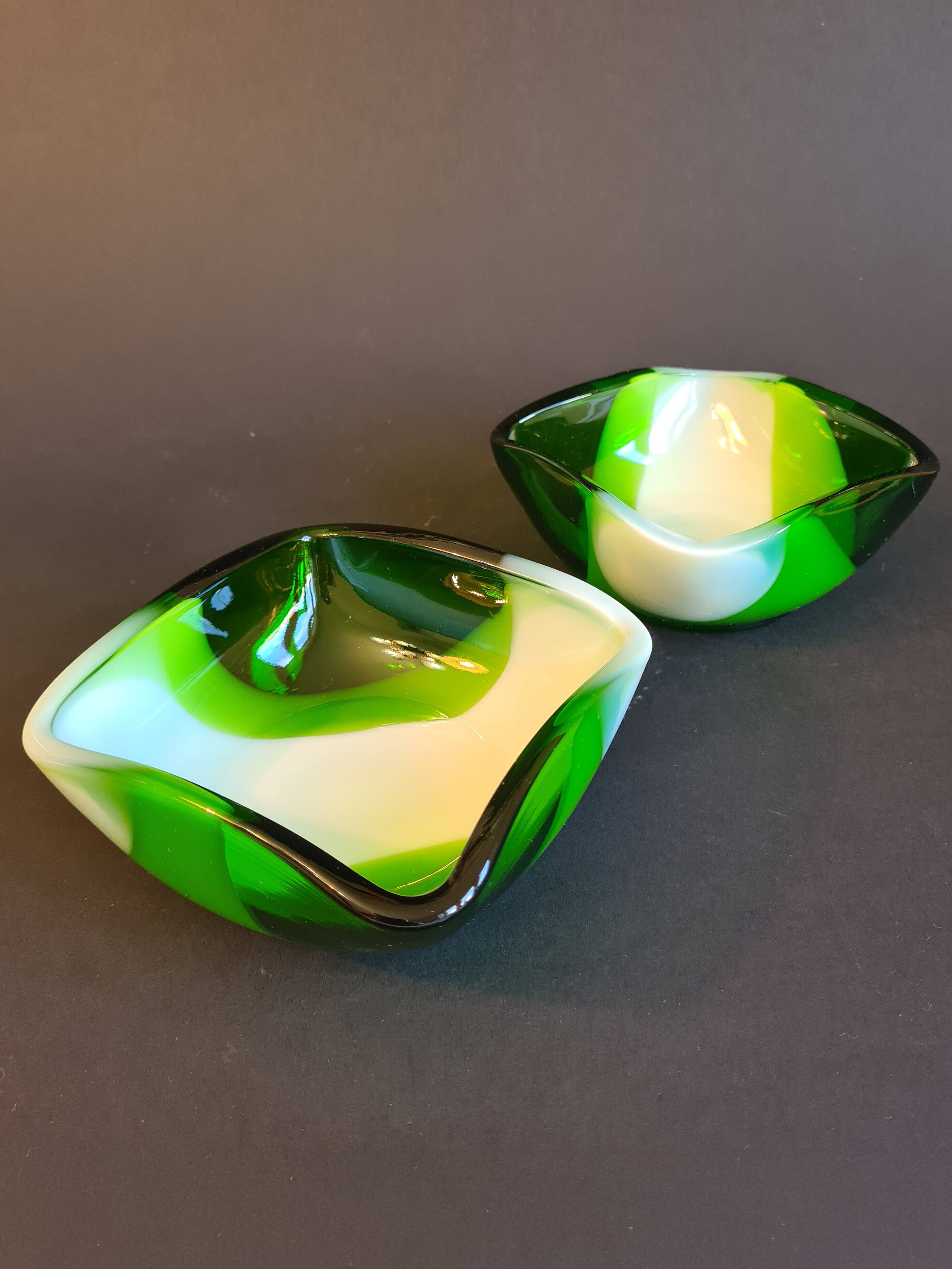 Pair of Murano Bowls