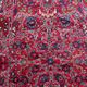 1920s Handmade Antique Wool Floral Rug, Red & Navy, 313 × 396 cm - 1C1303