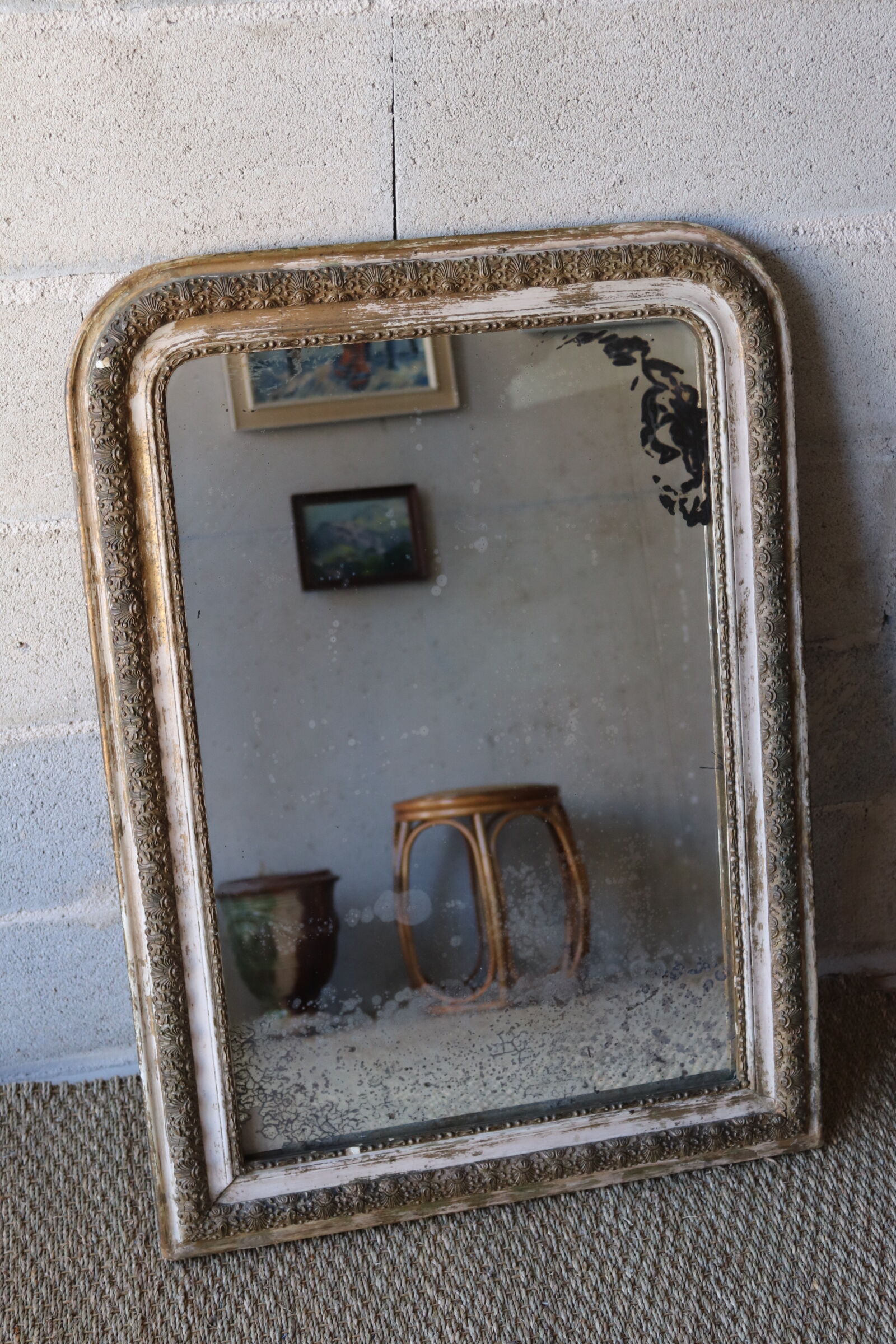 Old mirror Louis Philippe