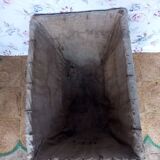 Wood and wicker basket, antique, size xxxl.