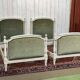 Pair of Louis XVI style beech beds