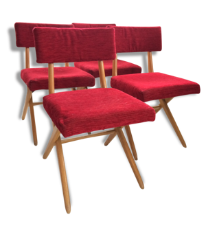 Série de 4 chaises années - stella